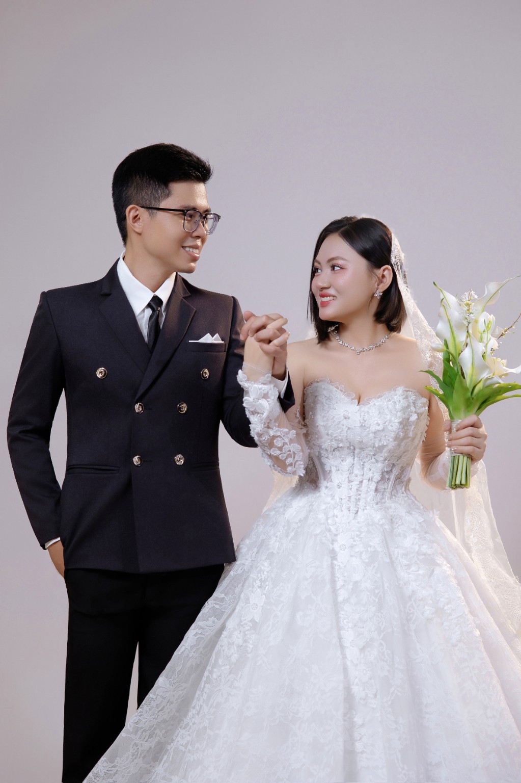 Ảnh cưới studio của Nhật và Linh